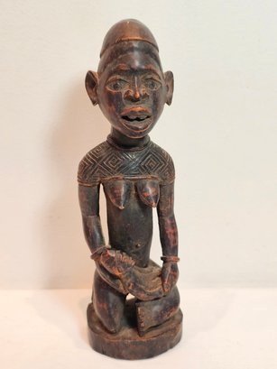 African Carved Wood Sculpture From The Congo 1970