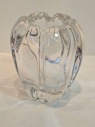 Orefors Small Crystal Vase
