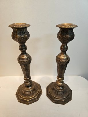 Bronze Candlesticks