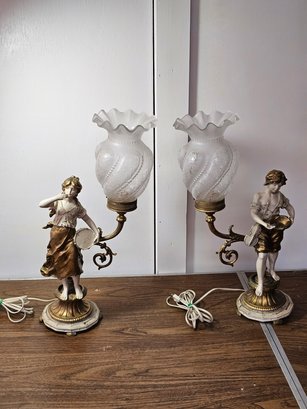Artr Noveau French Style Table Lamps