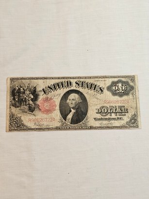 1917 Series $1 Bill