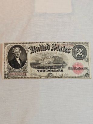 1917 $2 Bill