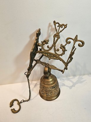 Large Brass Doorbell