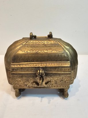 Brass Jewelry Box