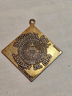1969 Inaugural Ball Medal
