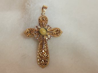 14k Jerusalem Cross