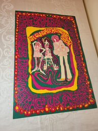 Dr Sunday's Medicine Shoe Benefit For Haight Ashbury Clinic Original Concert Poster