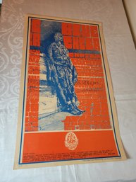 Blue Cheer The Youngblood Etc Al Avalon Ballroom 1967 Original Concert Poster 1st Printing