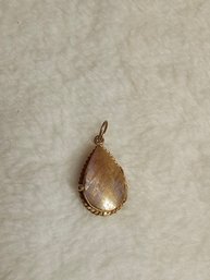 14k Gold Locket Pendant