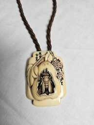 Vintage Chinese Bone Necklace