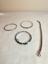 Sterling Bracelet Lot