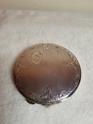 Sterling Silver Makeup Compact