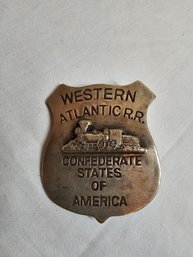 Antique Railroad Badge