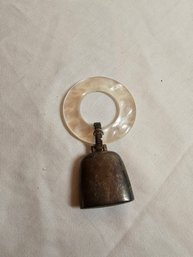 Antique Sterling Baby Rattle