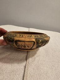 Florentine Style Console Bowl Signed JR