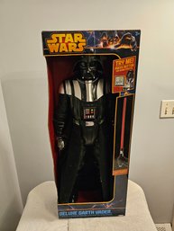 Large Darth Vader New In Box With Light Saber