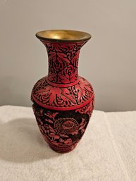 Chinese Cinnabar Vase