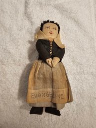 Antique Handmade Doll, Evangeline