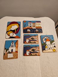 Handmade Greek Tile Lot