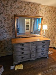 Vintage Dresser With Mirror