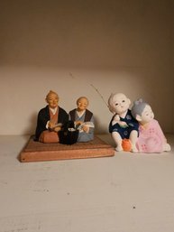 Japanese Porcelain People Lot