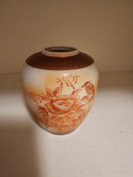 Vintage Hand Painted Ginger Jar