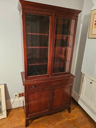 Antique Wooden Display Cabinet