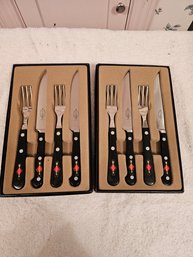 German Vintage Cutlery Steak Set F Dick