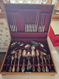 Silver Plate Set In Box