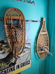 Pair Vintage Snowshoes