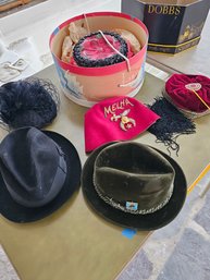 Antique Hats Lot