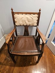 Antique Chair From The Castle Restaurant