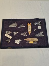 Arrowheads Asst Lot Of 12