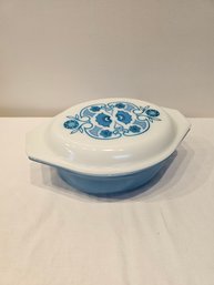 Blue Horizon Pyrex Casserole Dish