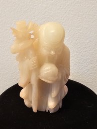 White Jade Wiseman Figurine