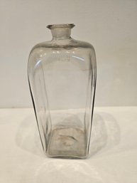 Hand-Blown Antique Glass Decanter Bottle
