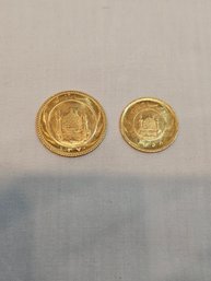 Bahar Azadi Half And Quarter Gold Bullion Coin 1st Issue Summer Of Freedom