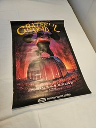 Grateful Dead At Madison Square Garden 1988 Original Concert Poster