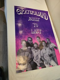 Grateful Dead Built To Last Promo Poster  1989