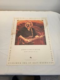 Jerry Garcia Band How Sweet It Is Limited Edition Poster 1997