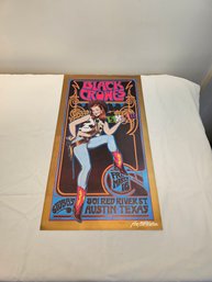 Blakc Crowds At Stubbs 2001 Original Concert Poster Signed By Artist Bob Masse