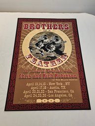 Brothers Of A Feather With Robinsons At The Fillmore April 2006 Original Concert Poster