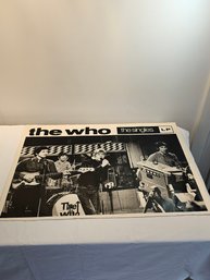 The Who Vintage Record Promo Poster