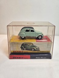 Dinky Toys Citron 2 Cv Car New In Plastic