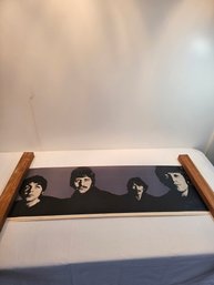 1967 Original Beatles Poster Photographed For Look Magazine
