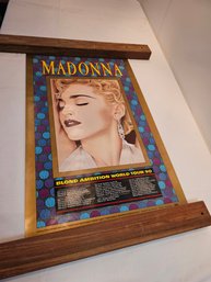 Madonna Blond Ambition Tour 1990 Original Poster