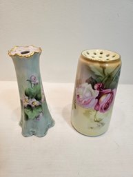 Painted Porcelain Hatpin Holders