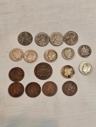 Old US Coins Mixed Lot