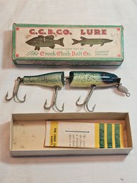 The Creek Chub Bait Co Vintage Fishing Lure