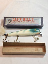 Capn Bills Natural Action Lures Vintage Fishing Lure